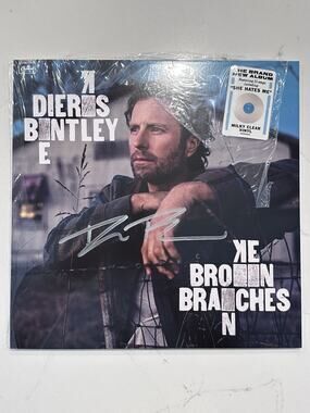 Dierks Bentley - Broken Branches - SIGNED / AUTOGRAPHED LP vinyl record